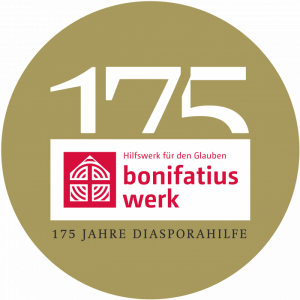 Logo 175 Jahre Bonifatiuswerk