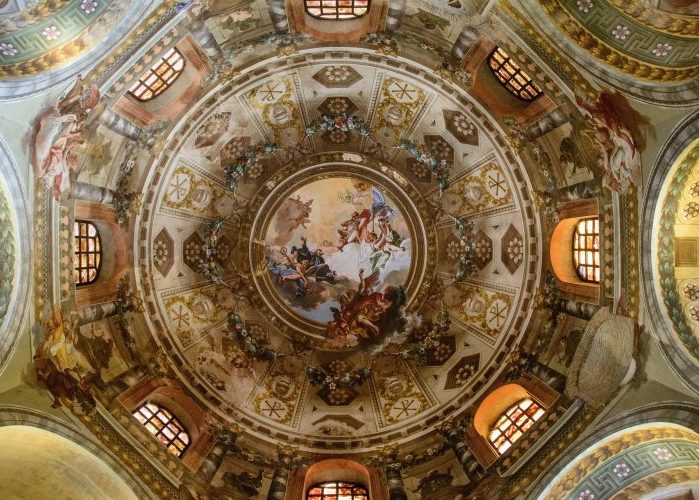 Ravenna - Decke San Vitale - Pixabay - (c) bogitw